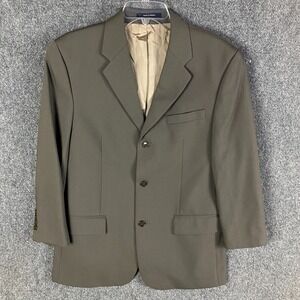 Calvin Klein‎ Blazer Men's Size 38R 100% Wool 3 Buttons Adults Gray